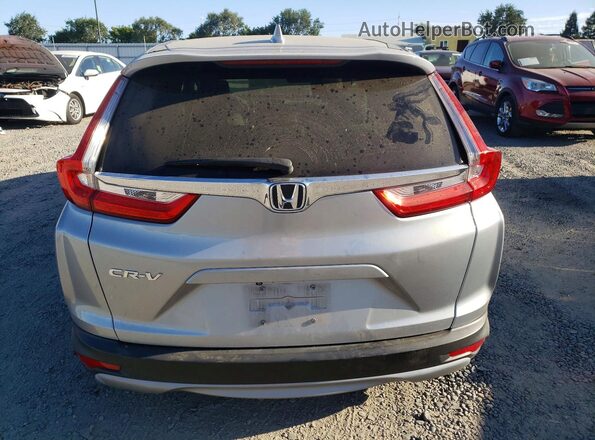 5J6RW1H5XKA032490 2019 HONDA CR-V Silver Rear view