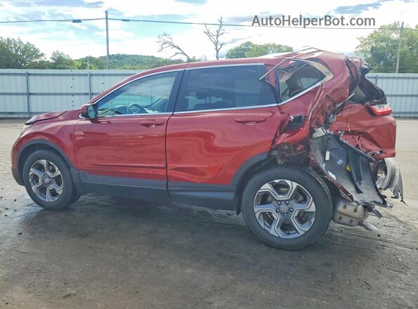 5J6RW1H80JL005781 2018 HONDA CR-V Red Задня ліва чверть