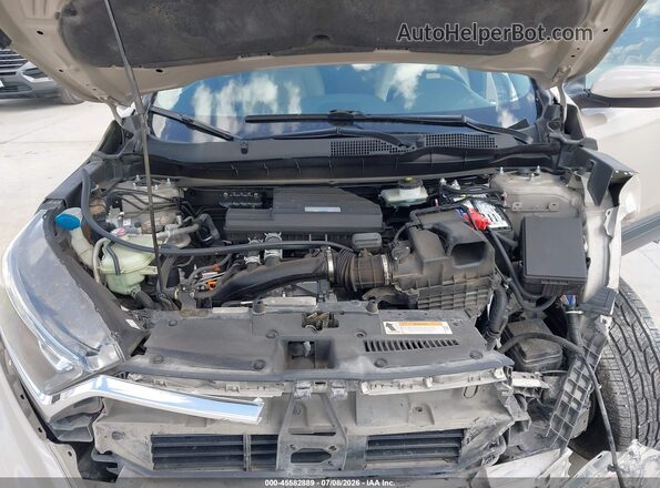 5J6RW1H80KL001277 2019 HONDA CR-V Beige Вид ззаду