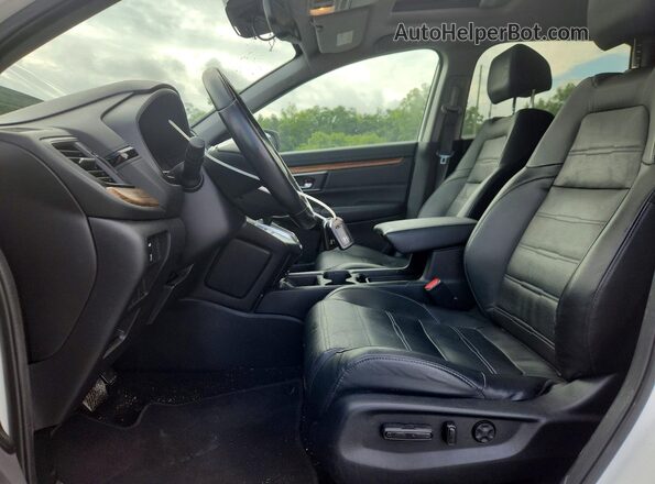 5J6RW1H81JL016708 2018 HONDA CR-V White Vista interior delantera