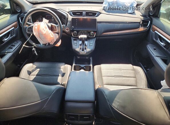 5J6RW1H81MA001058 2021 HONDA CR-V Gray Dashboard view