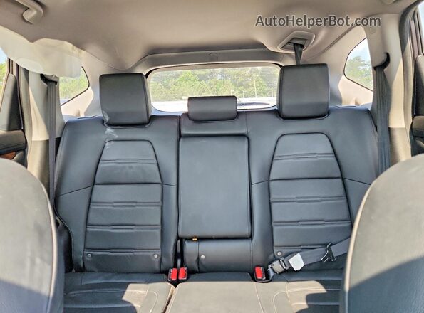5J6RW1H81MA001058 2021 HONDA CR-V Gray Rear seats view