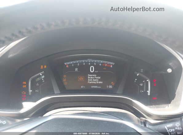 5J6RW1H82HL006764 2017 HONDA CR-V White Widok tylnych siedzeń