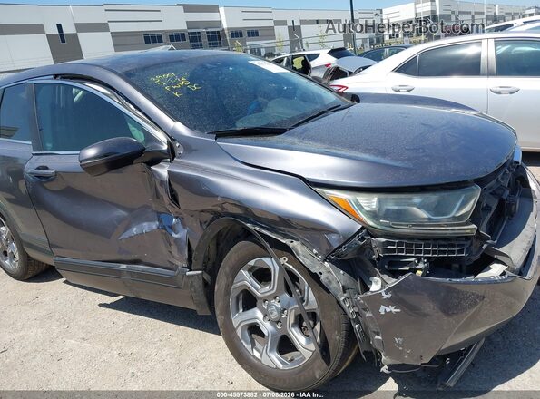 5J6RW1H82KA034308 2019 HONDA CR-V Gray Widok z przodu