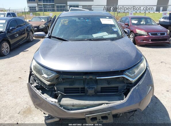 5J6RW1H82KA034308 2019 HONDA CR-V Gray Widok wnętrza z tyłu