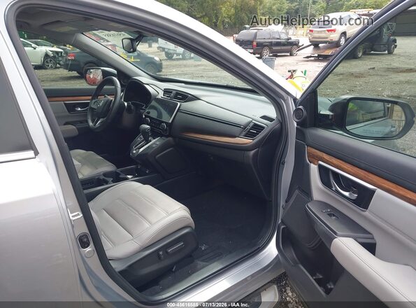 5J6RW1H82MA002445 2021 HONDA CR-V Gray Вид салону спереду