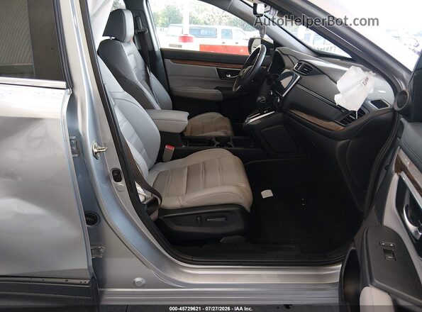 5J6RW1H83KA008025 2019 HONDA CR-V Gray Widok wnętrza z przodu
