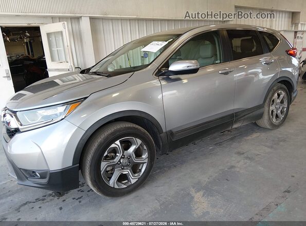 5J6RW1H83KA008025 2019 HONDA CR-V Gray Przód lewy