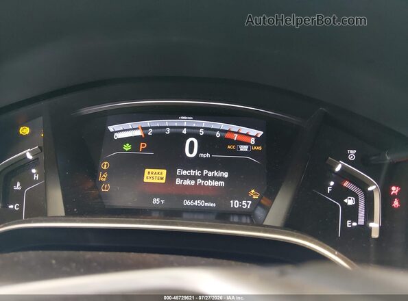 5J6RW1H83KA008025 2019 HONDA CR-V Gray Widok tylnych siedzeń