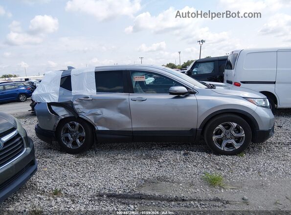 5J6RW1H83KA008025 2019 HONDA CR-V Gray Widok wnętrza z tyłu