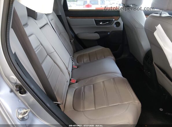 5J6RW1H83KA008025 2019 HONDA CR-V Gray Widok naklejki z numerem VIN