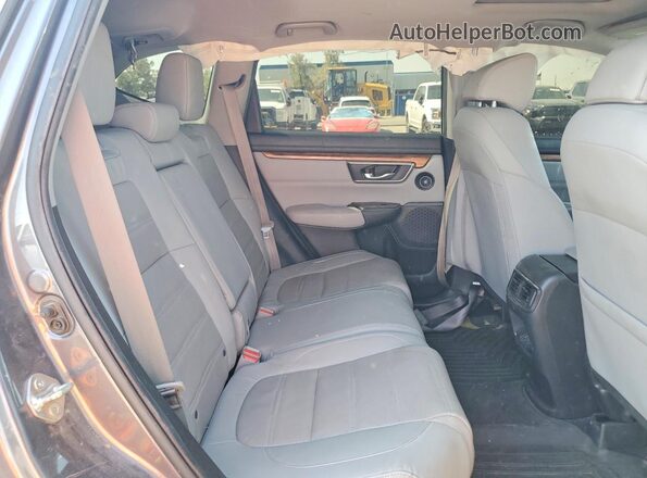 5J6RW1H83KA018909 2019 HONDA CR-V Серый Вид задней части салона