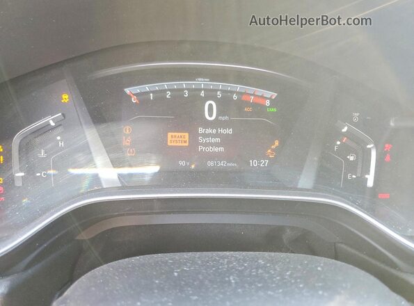 5J6RW1H83KA018909 2019 HONDA CR-V Серый Вид щитка приборов