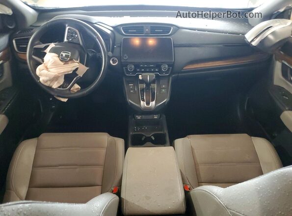 5J6RW1H83LA009855 2020 HONDA CR-V Silver Dashboard view