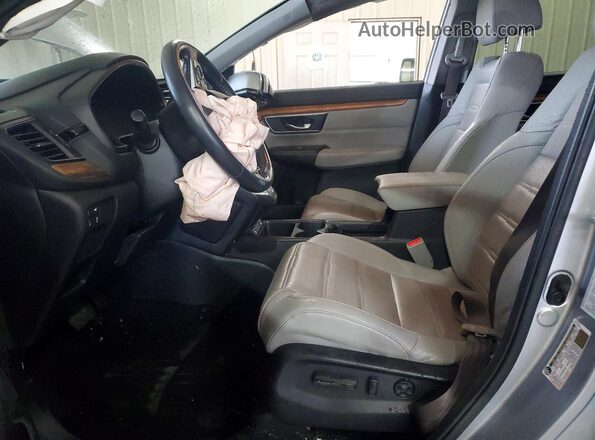 5J6RW1H83LA009855 2020 HONDA CR-V Silver Front interior view