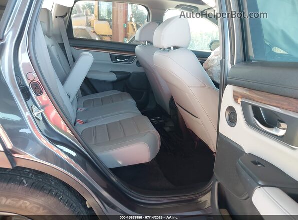 5J6RW1H83MA007945 2021 HONDA CR-V Gray VIN sticker view