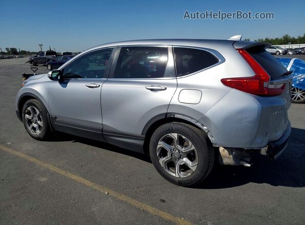 5J6RW1H84JA006279 2018 HONDA CR-V Silver Trasero izquierdo