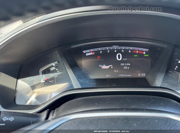 5J6RW1H84LL014762 2020 HONDA CR-V White Вид задніх сидінь