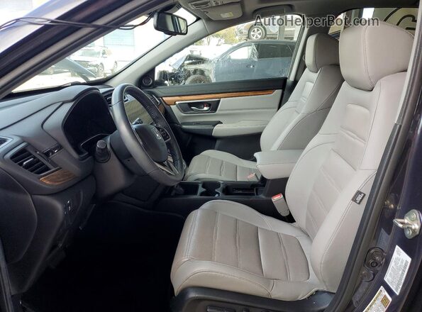 5J6RW1H85KA014151 2019 HONDA CR-V Gray Vista interior delantera