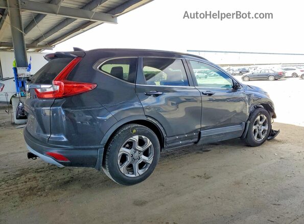 5J6RW1H85KA014151 2019 HONDA CR-V Gray Trasero derecho