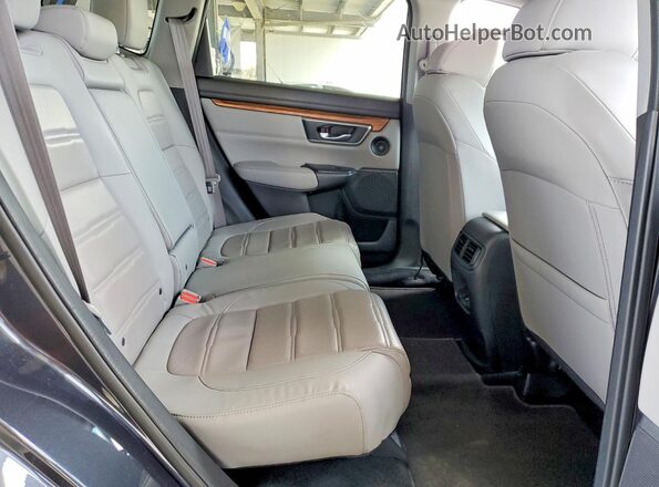 5J6RW1H85KA014151 2019 HONDA CR-V Gray Vista de los asientos traseros