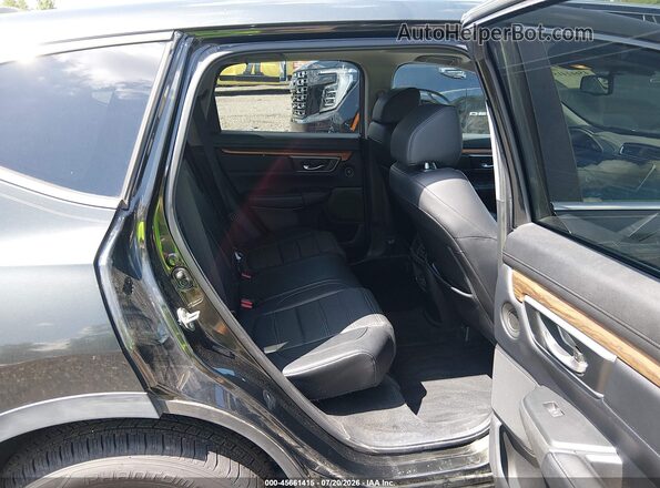 5J6RW1H86JL012184 2018 HONDA CR-V Dark Brown VIN կոդի պիտակի տեսք