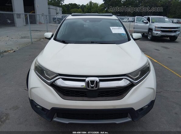 5J6RW1H87HL004833 2017 HONDA CR-V White Սարքավորումների վահանակի տեսք