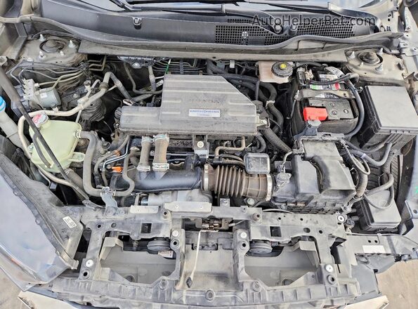 5J6RW1H87LA002990 2020 HONDA CR-V Black Widok wnętrza z tyłu