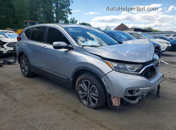5J6RW1H87LL012469 2020 HONDA CR-V Серебряный Передняя правая четверть