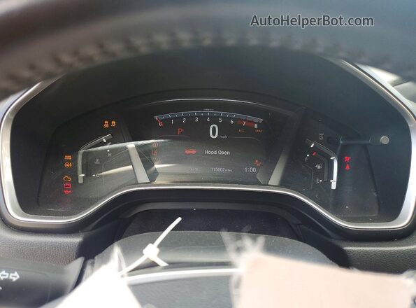 5J6RW1H87LL012469 2020 HONDA CR-V Серебряный Вид щитка приборов