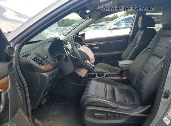 5J6RW1H87LL012469 2020 HONDA CR-V Серебряный Вид салона спереди