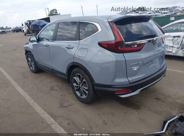 5J6RW1H87MA001050 2021 HONDA CR-V Light Blue Tył lewy
