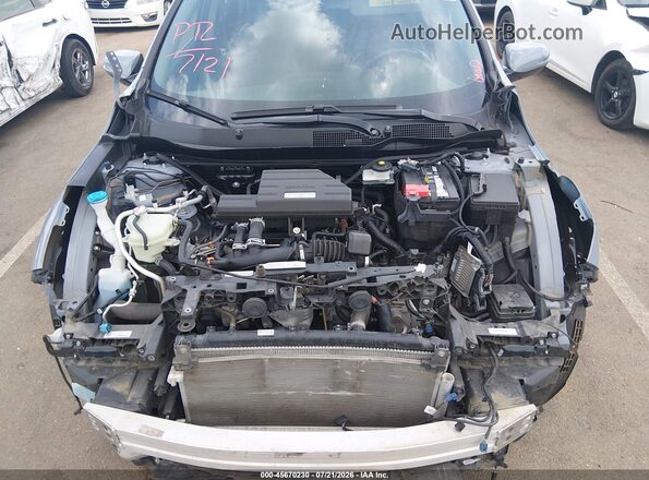5J6RW1H87MA001050 2021 HONDA CR-V Light Blue Widok z tyłu