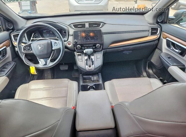 5J6RW1H88KA013060 2019 HONDA CR-V Gray Առջևի վահանակի տեսք