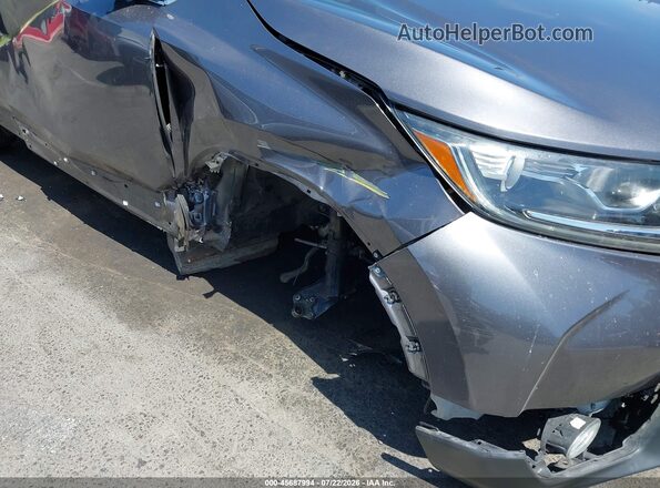 5J6RW1H88KA021336 2019 HONDA CR-V Gray Front view