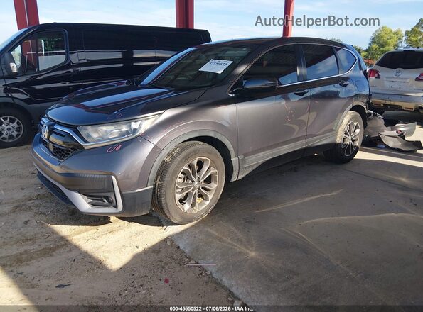 5J6RW1H88MA009769 2021 HONDA CR-V Gray Передня ліва чверть