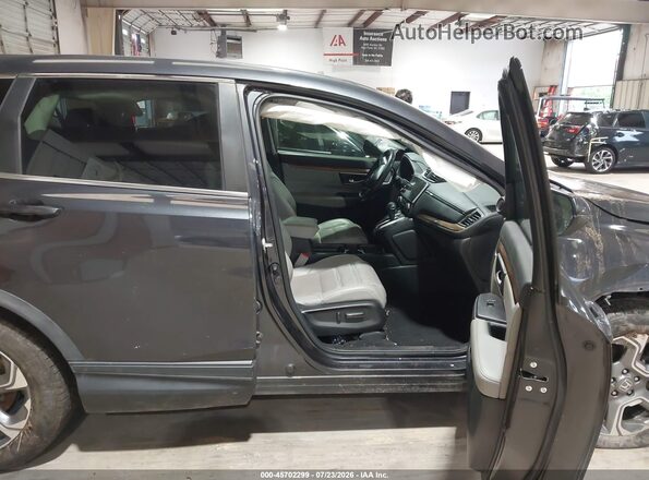 5J6RW1H89KA019711 2019 HONDA CR-V Black Вид салону спереду
