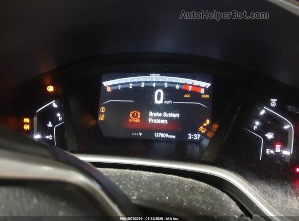 5J6RW1H89KA019711 2019 HONDA CR-V Black Вид задніх сидінь