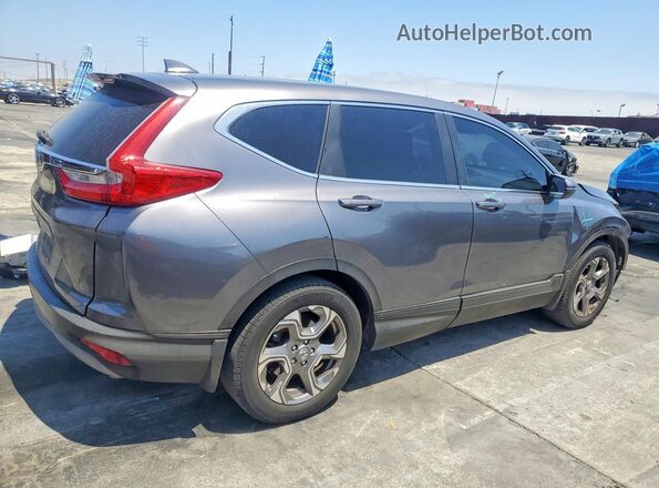 5J6RW1H89KA047847 2019 HONDA CR-V Gray Rear right