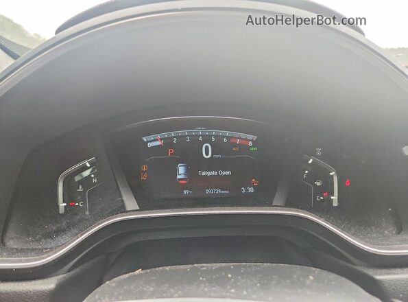 5J6RW1H89MA007688 2021 HONDA CR-V White Вид щитка приладів