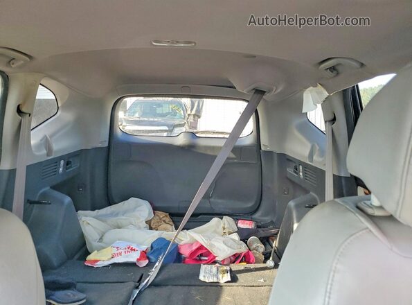 5J6RW1H8XKA004523 2019 HONDA CR-V Blue Vista de los asientos traseros
