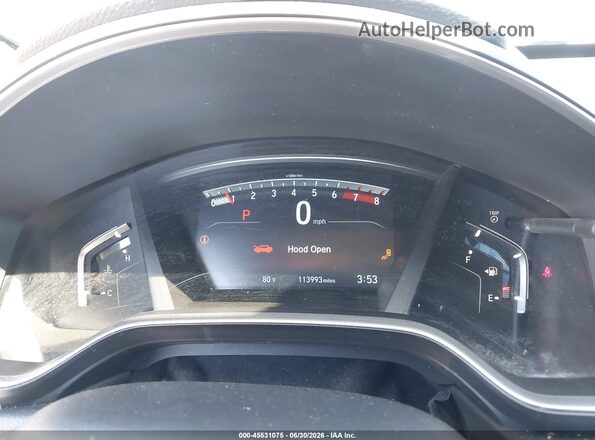 5J6RW1H8XNA012710 2022 HONDA CR-V White Widok tylnych siedzeń