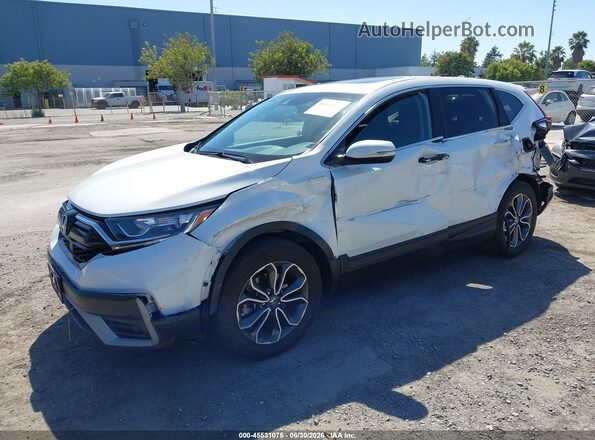 5J6RW1H8XNA012710 2022 HONDA CR-V White Przód lewy