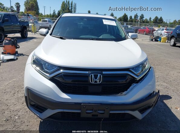 5J6RW1H8XNA012710 2022 HONDA CR-V White Widok zestawu wskaźników