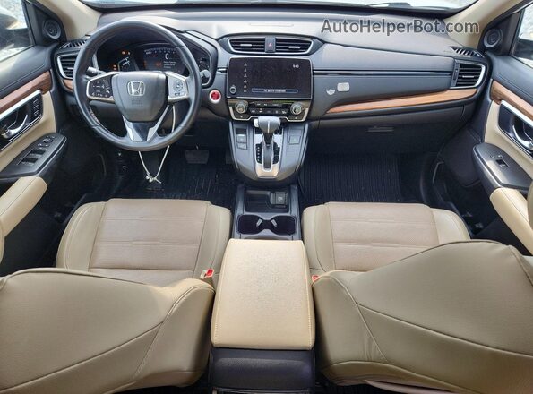 5J6RW1H91JL008469 2018 HONDA CR-V White Vista del salpicadero