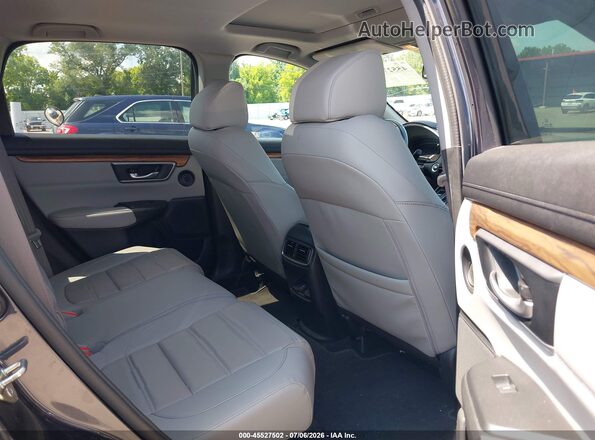 5J6RW1H91KL001698 2019 HONDA CR-V Gray VIN კოდის სტიკერის ხედი