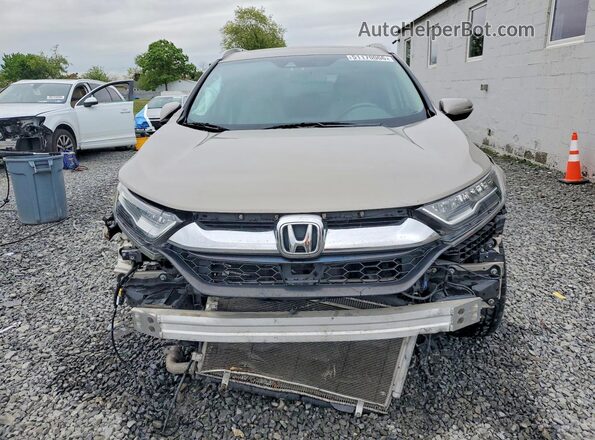 5J6RW1H92KL000236 2019 HONDA CR-V Tan Вид спереду