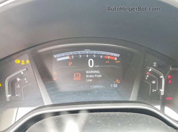 5J6RW1H92KL000236 2019 HONDA CR-V Tan Вид щитка приладів