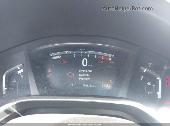 5J6RW1H93HL000366 2017 HONDA CR-V Белый Вид задних сидений