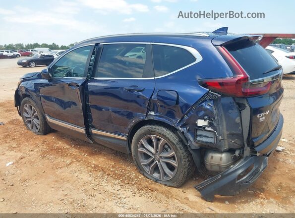 5J6RW1H93LL002806 2020 HONDA CR-V Blue Задня ліва чверть